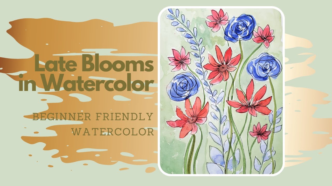 Late Blooms in Watercolor