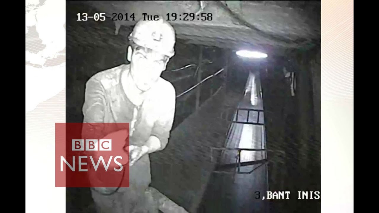 EXCLUSIVE: CCTV footage from Soma mining disaster - BBC News