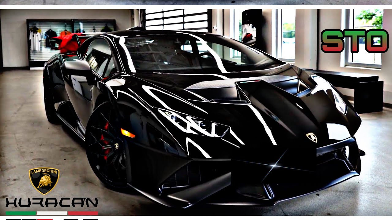 Lamborghini Huracan STO Black