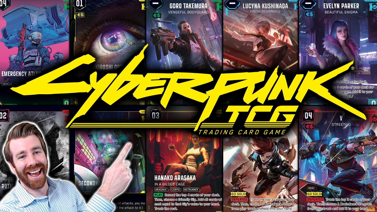Станет ли Cyberpunk TCG следующей популярной коллекционной карточной игрой?