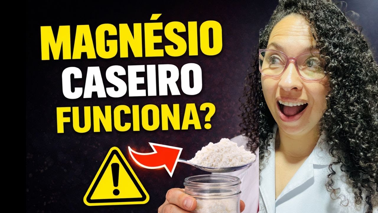 Faça seu próprio MAGNÉSIO EM CASA usando sementes: ideal para mulheres 40, 50 e 60+