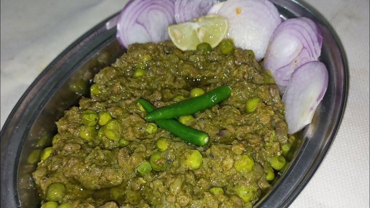 Matar Keema Recipe/ Green Masala Matar Keema/ Hara Masala Keema/ Mumbai Special Matar Keema #viral 