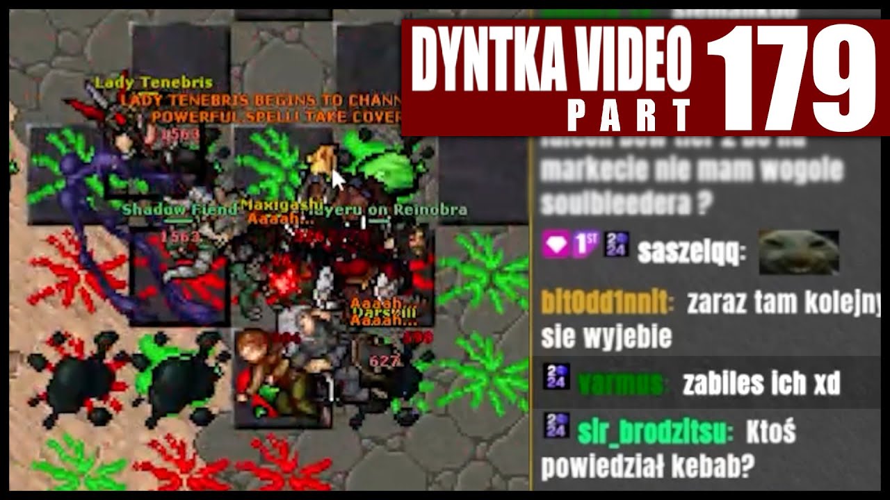 Przeklęty streamer 😈 RIP Toby [*] | Tibia - Dyntka Video odc. 179