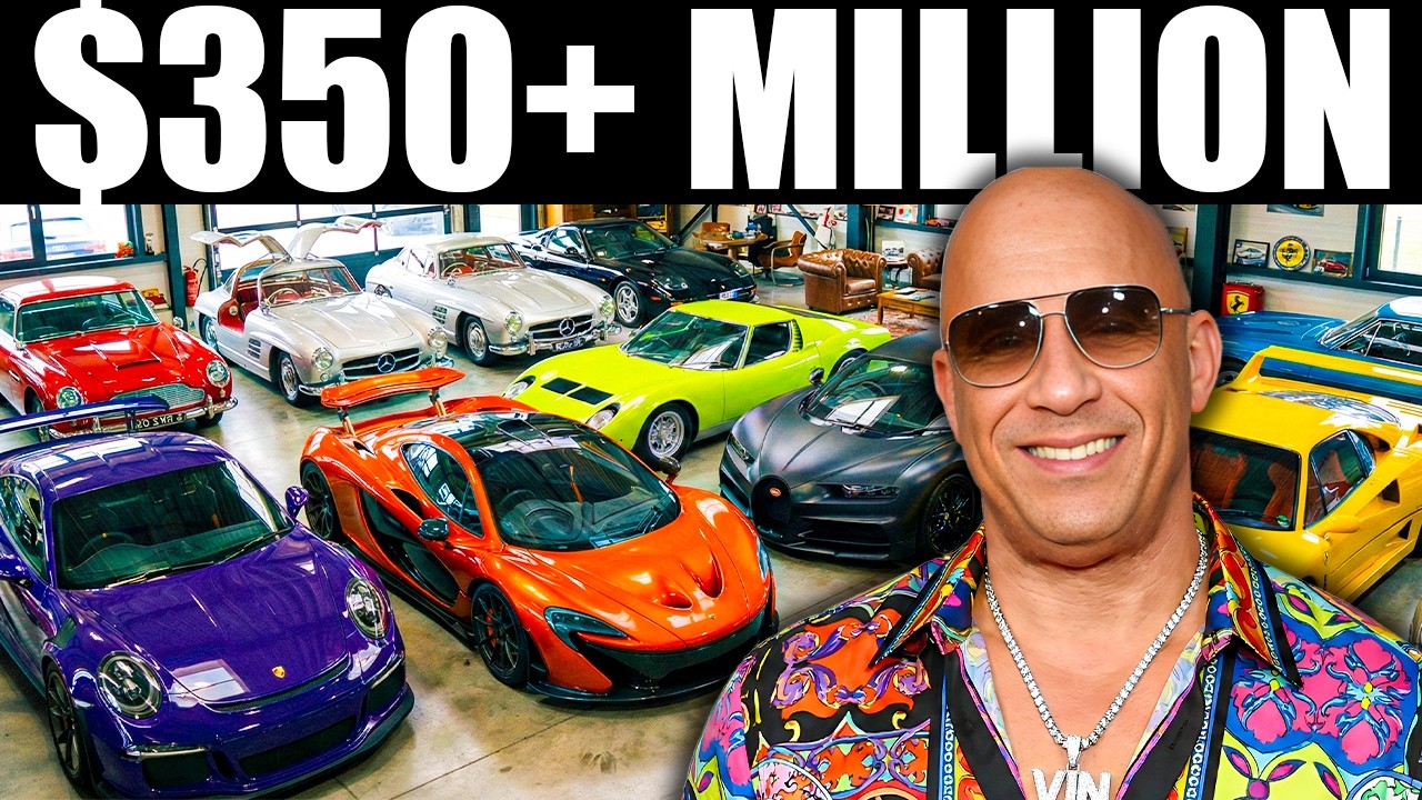 What's Inside Vin Diesel's Muscle Garage??
