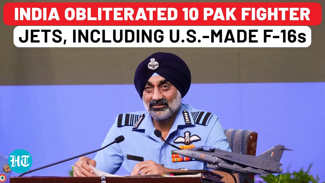 Pakistan’s Air Force Grounded? India Destroyed 10 Jets, Including US' F-16s & J-17s During 'Sindoor'