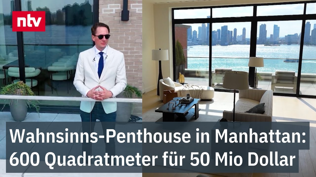Wahnsinns-Penthouse in New York: 600 Quadratmeter für 50 Millionen Dollar