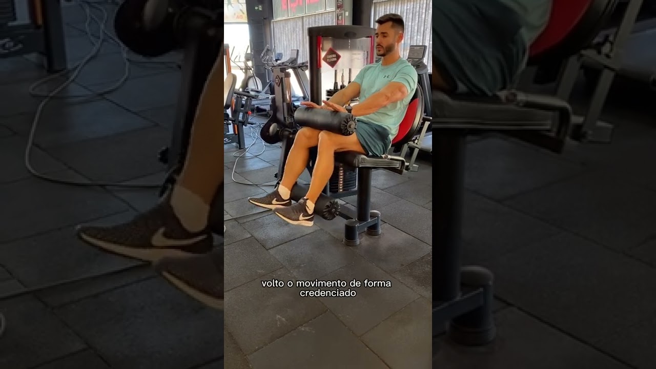Flexão de joelho sentado