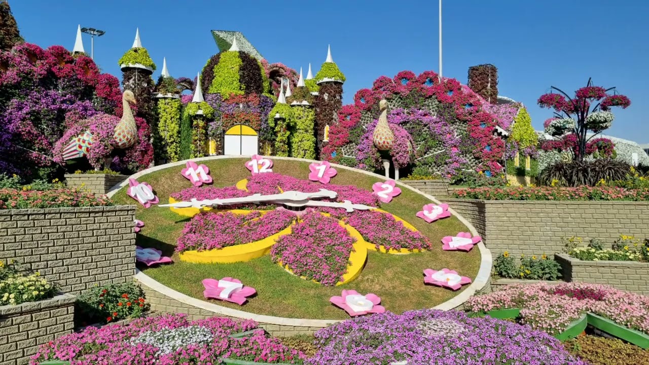 Парк цветов. Сад чудес 🌹. Miracle Garden 💐.  ч.1 #цветы  #сад #парк