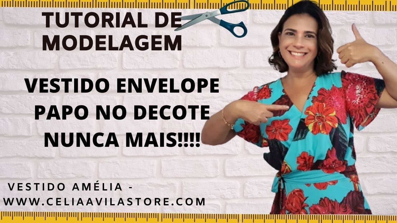 O SEGREDO PARA FAZER UM DECOTE PERFEITO com CÉLIA ÁVILA