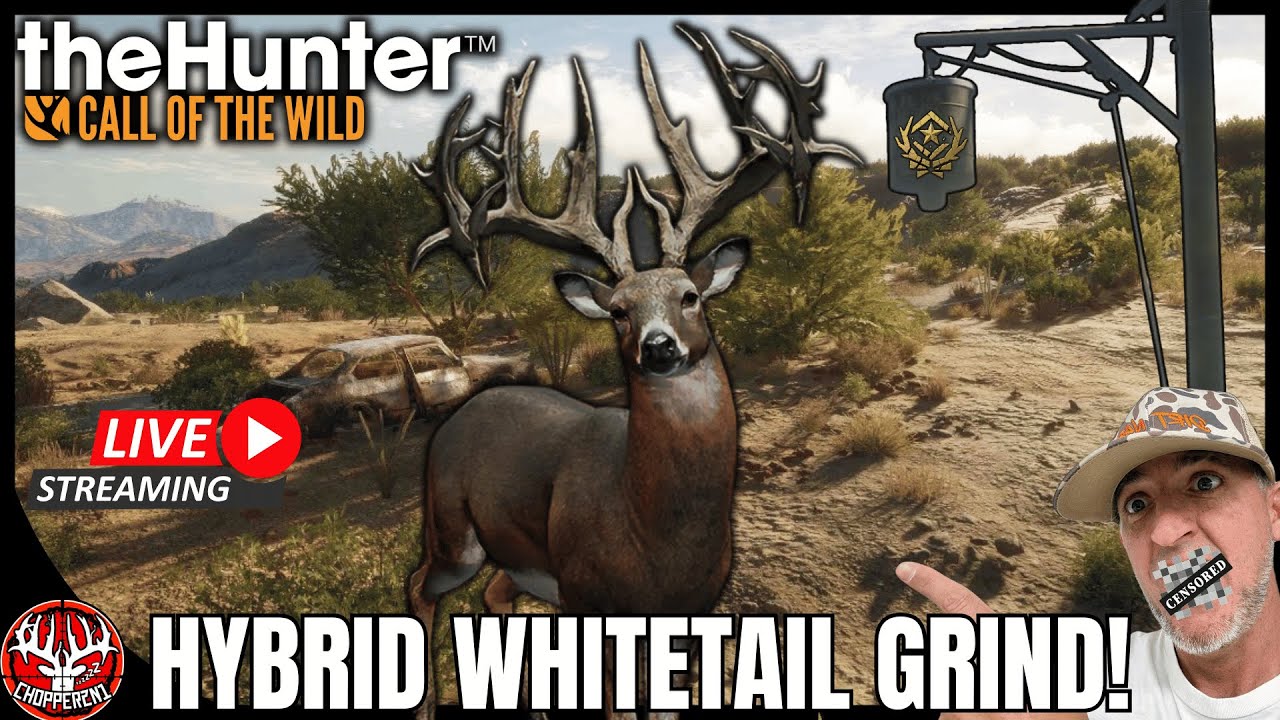 FIRST Whitetail Grind on PC! Lets Get HIM!!!