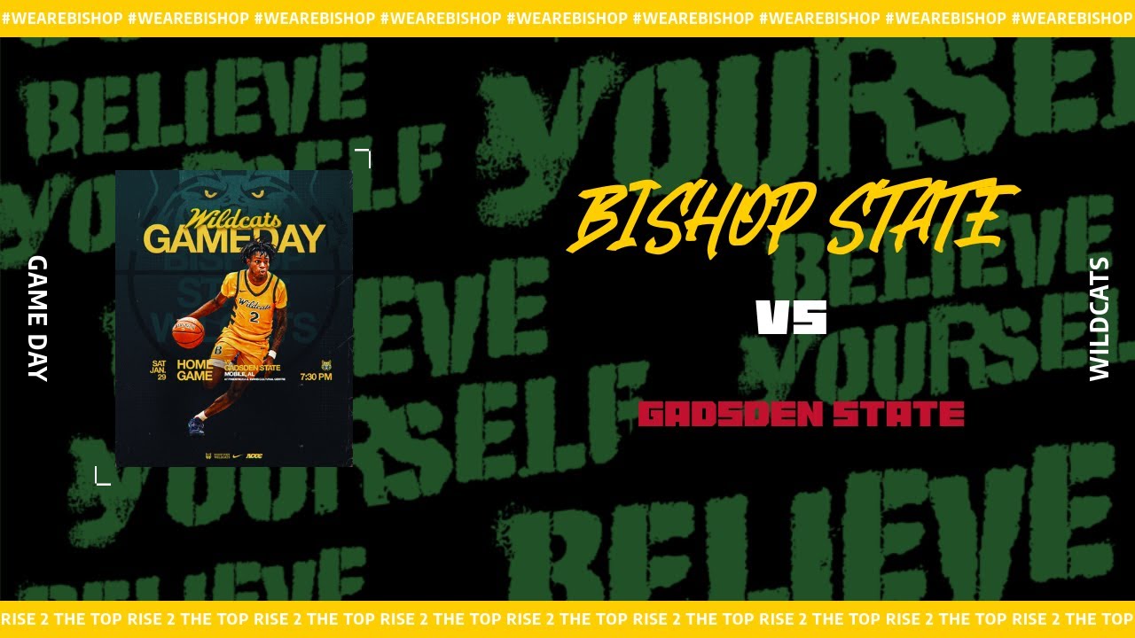 Bishop State vs Gadsden State (Men's Basketball)