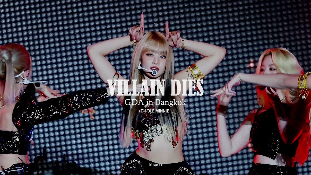 [4K] 230107 골든디스크 GDA in Bangkok (여자)아이들 VILLAIN DIES 빌런다이즈 민니 fancam 직캠