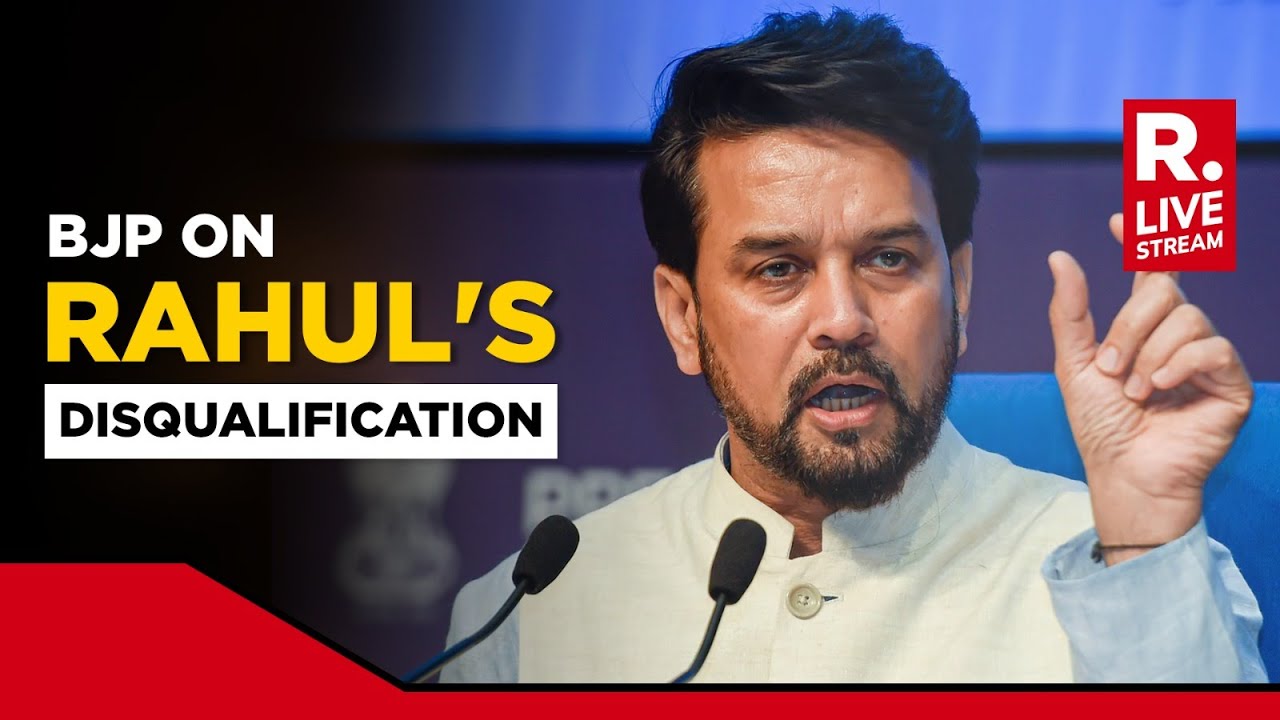 BJP On Rahul Gandhi's Disqualification as LS MP LIVE | 'Modi Surname' Defamation Case