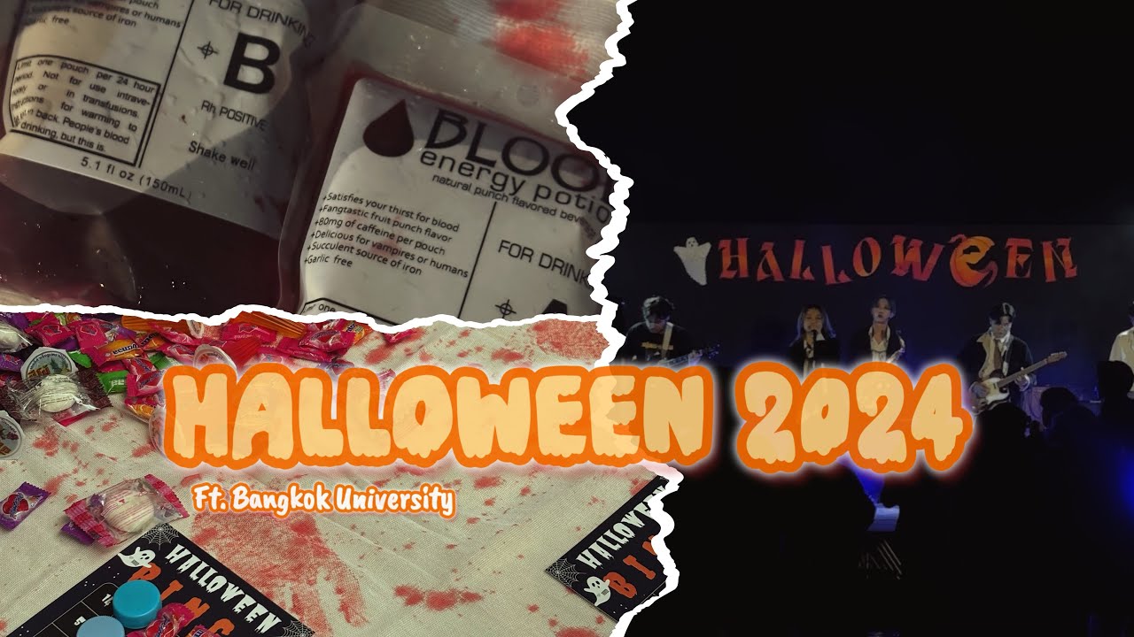 Halloween at Bangkok University 🎃| VOLG