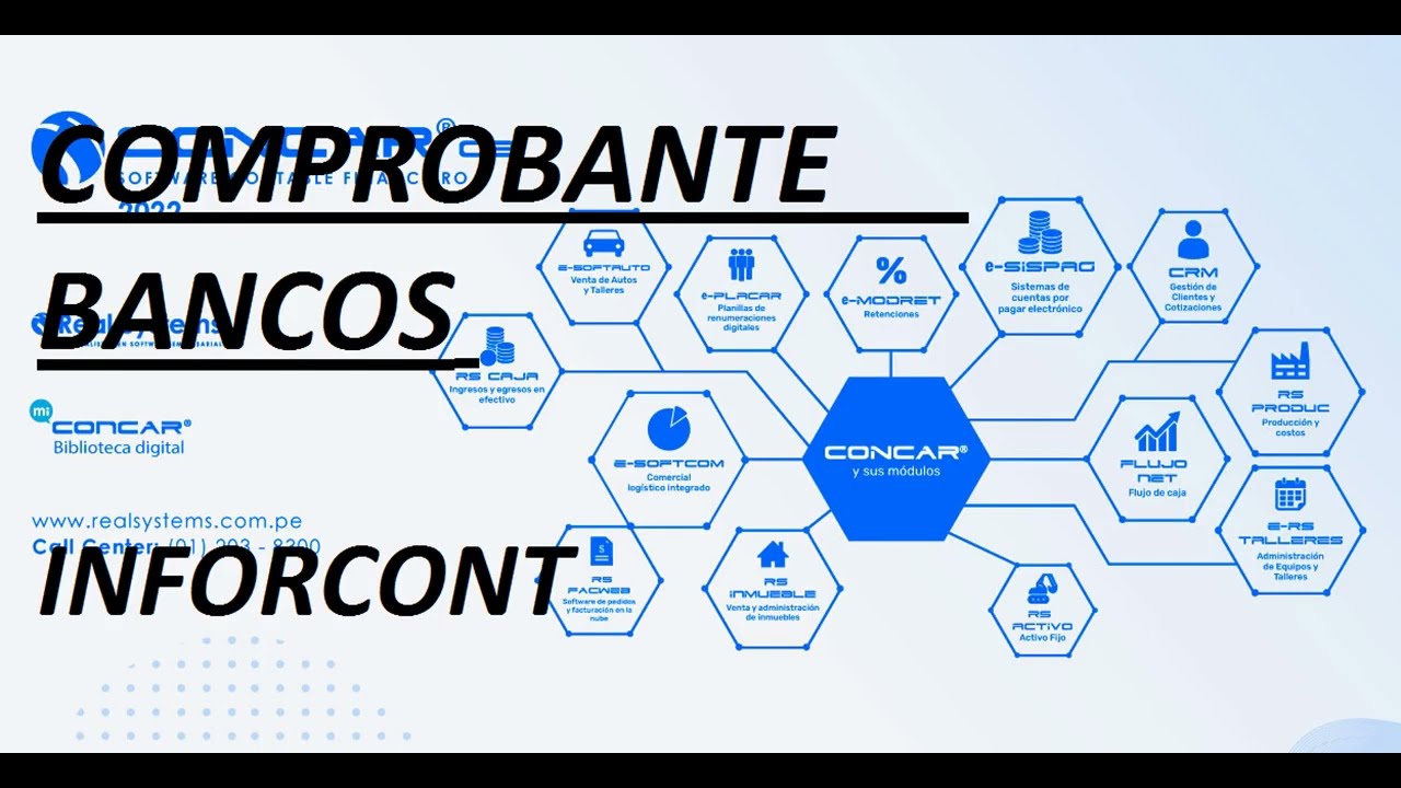 CONCAR COMPROBANTE BANCOS