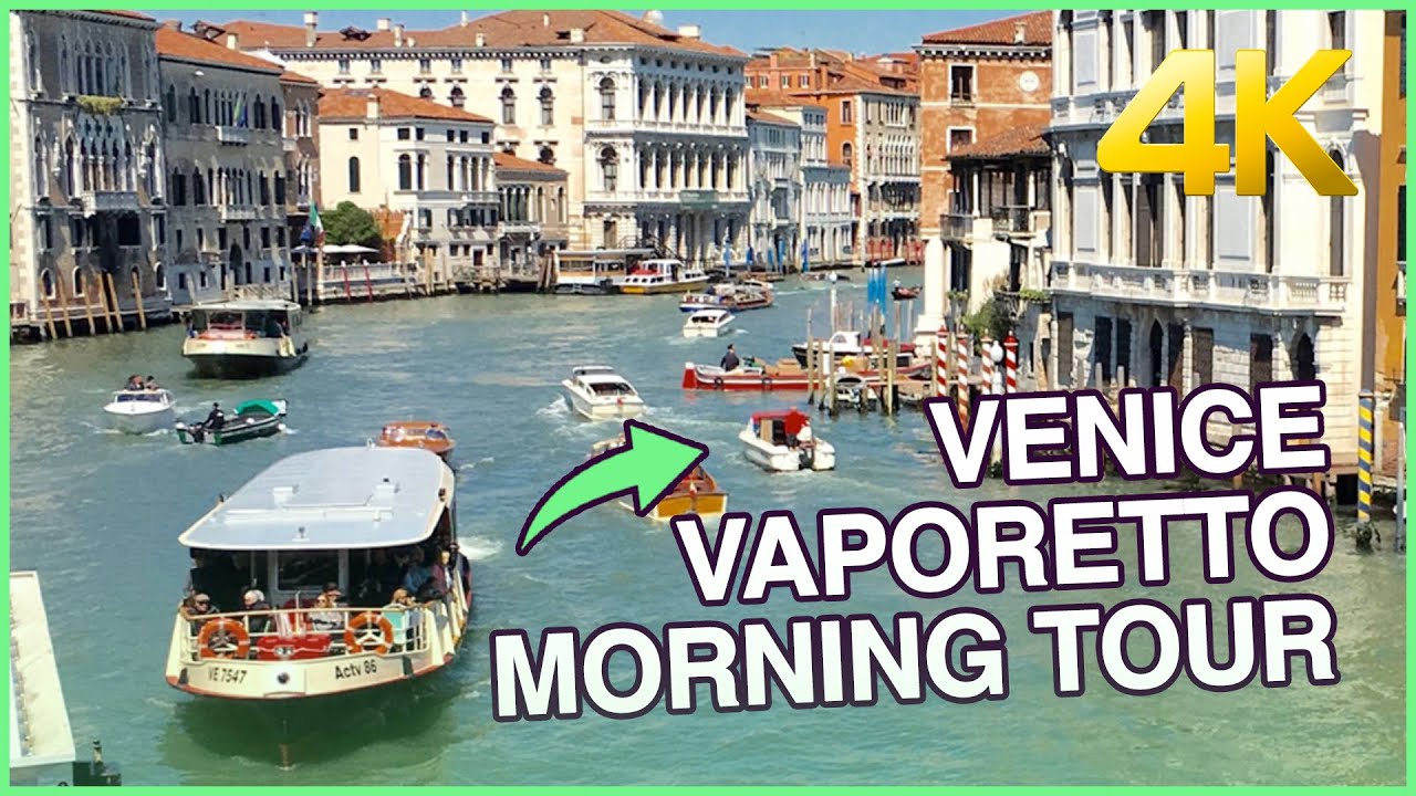 Veneci, Italy 🇮🇹 Vaporetto's Trip