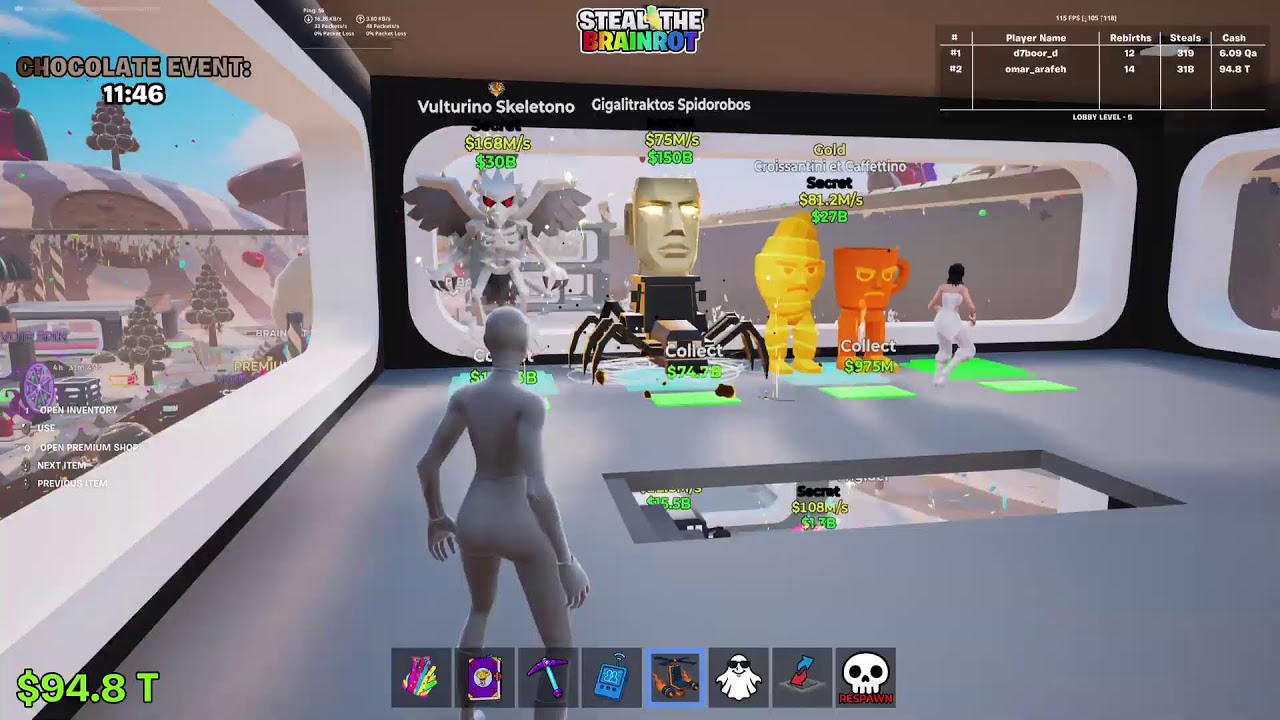 بث فورت تريدات مع المتابعين في ماب السرقة 😍😍😍😍