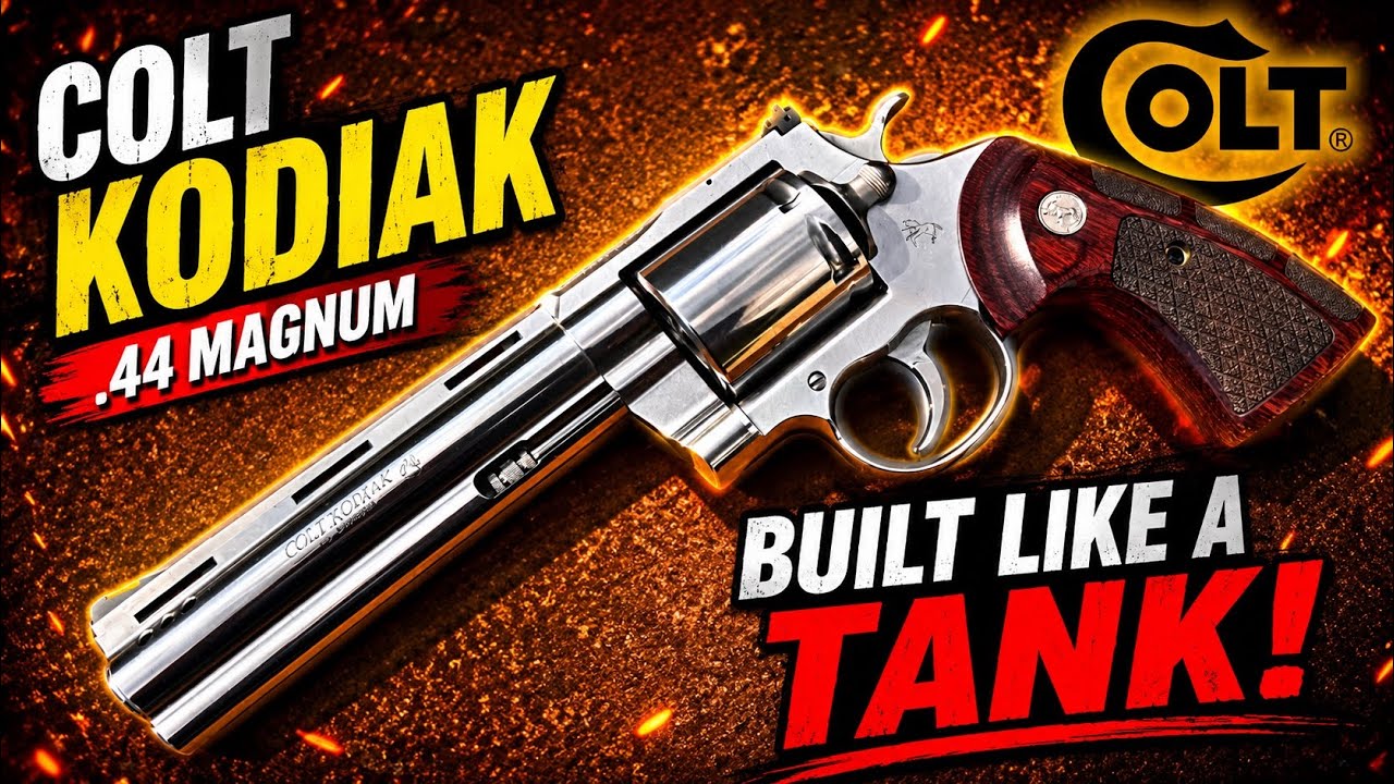 Lowest Recoiling .44 Magnum? Colt Kodiak