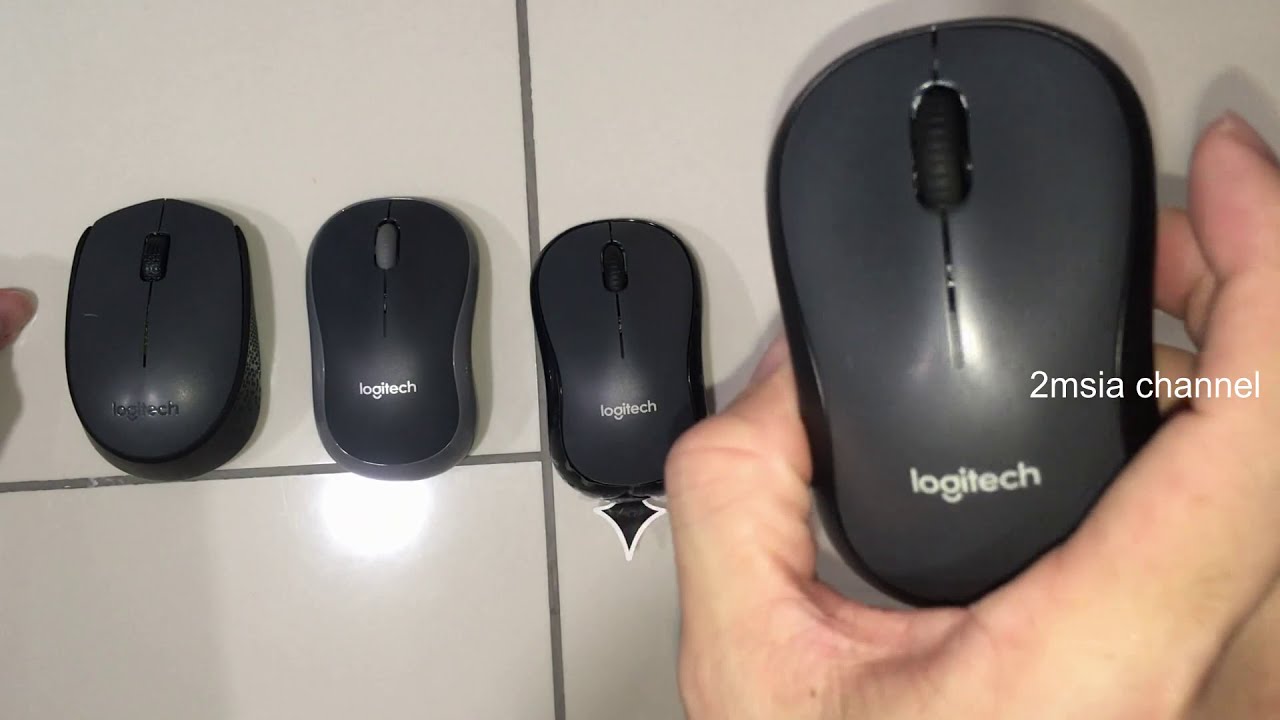 Сравнение звука щелчка мыши Logitech M170 M185 M220 M221