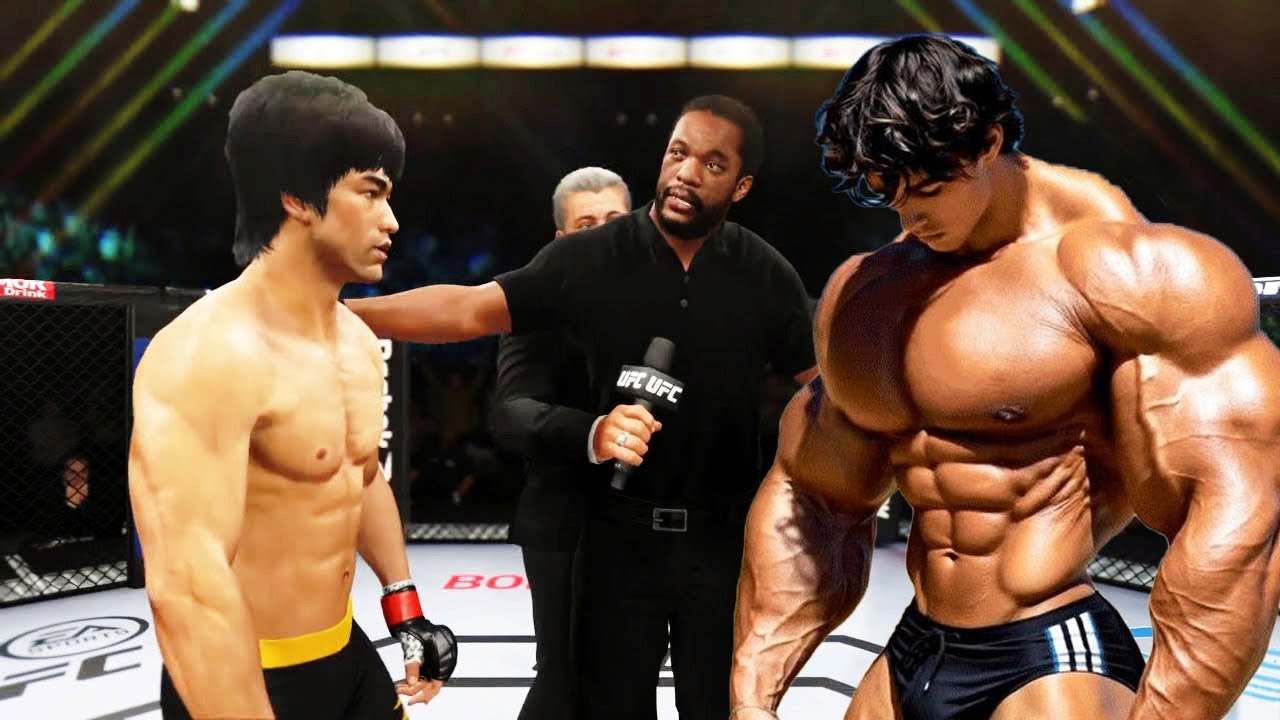 Bruce Lee vs. Super Big Mark (EA Sports UFC 4)