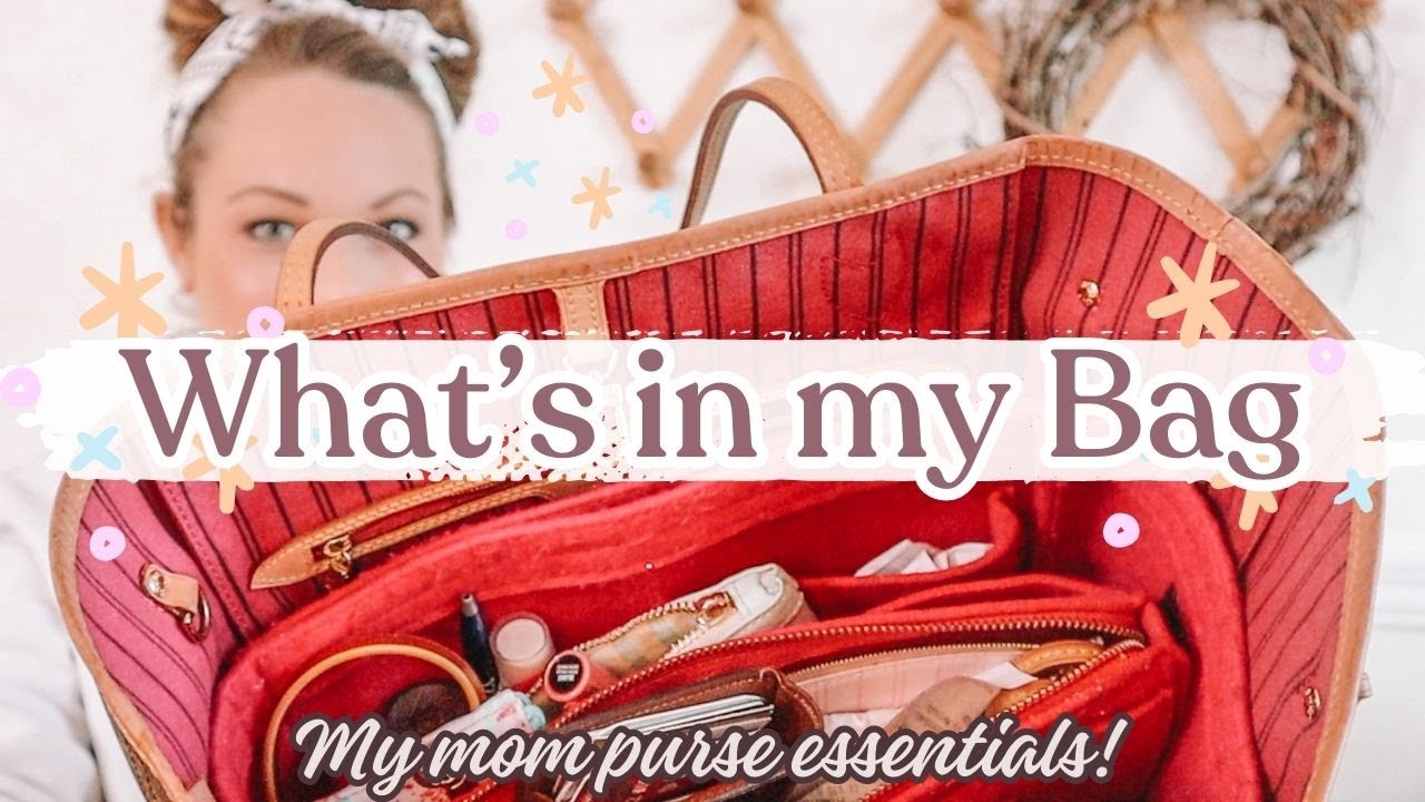 *NEW* WHAT'S IN MY BAG MOM EDITION 2023 / SUMMER CLEAN OUT MY PURSE WITH ME / MOM BAG ESSENTIALS