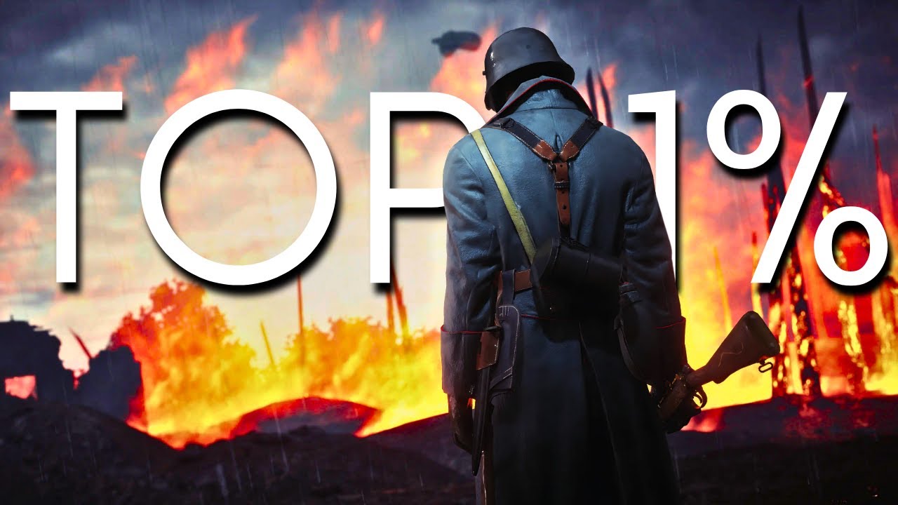 Battlefield 1 - TOP 1% Killstreaks