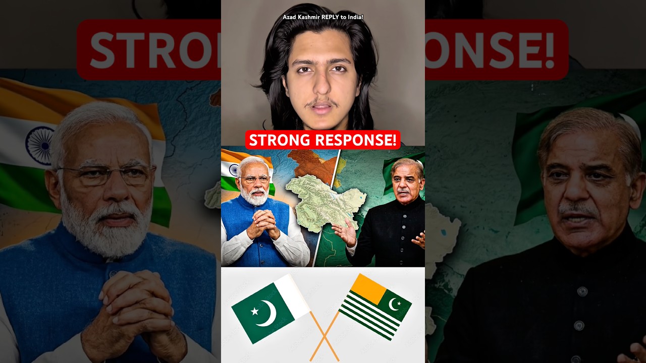 Azad Kashmir REPLY to India! #shorts #azadkashmirpakistan #kashmir #kashmirdispute #kashmirprotest