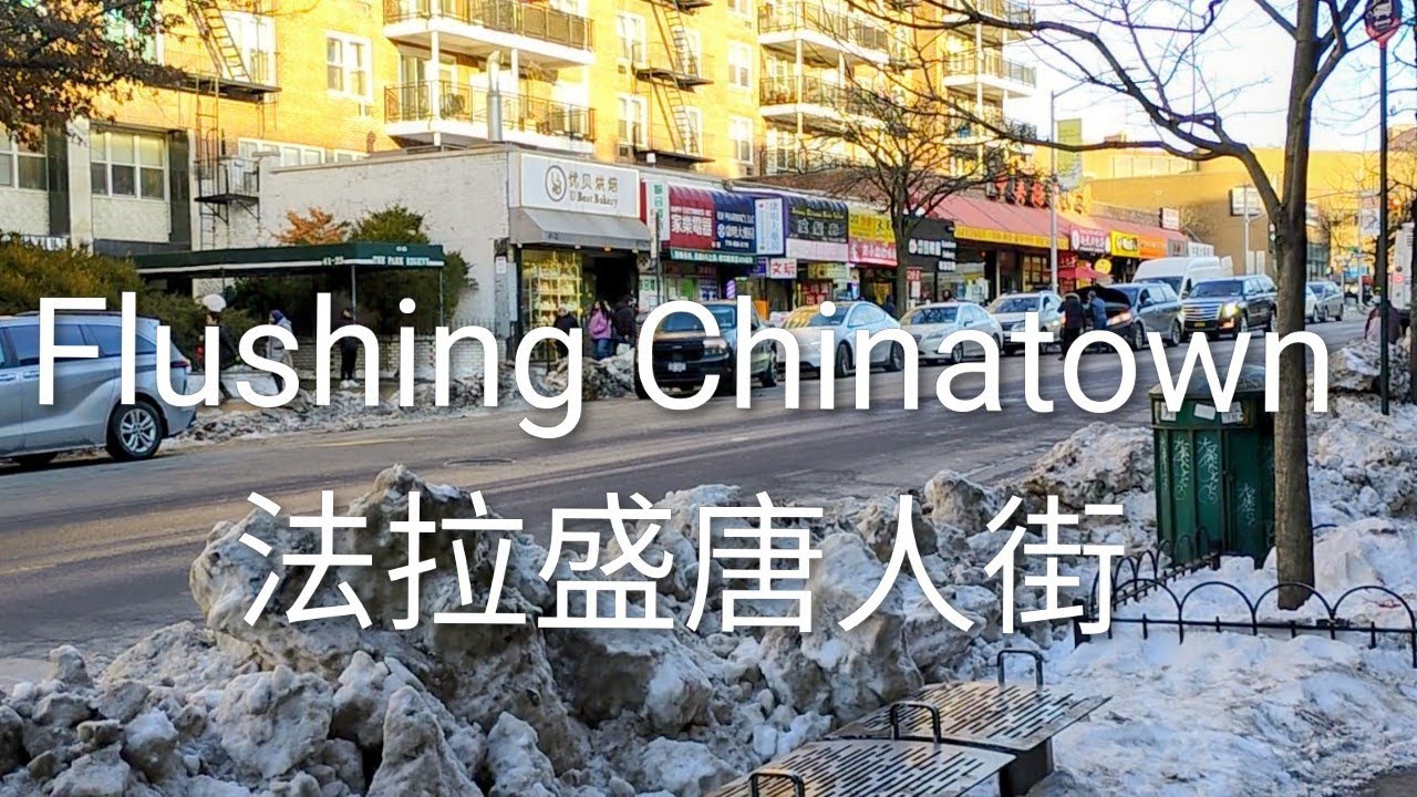 紐約法拉盛🥶 Flushing NY 🥶02/04/2026