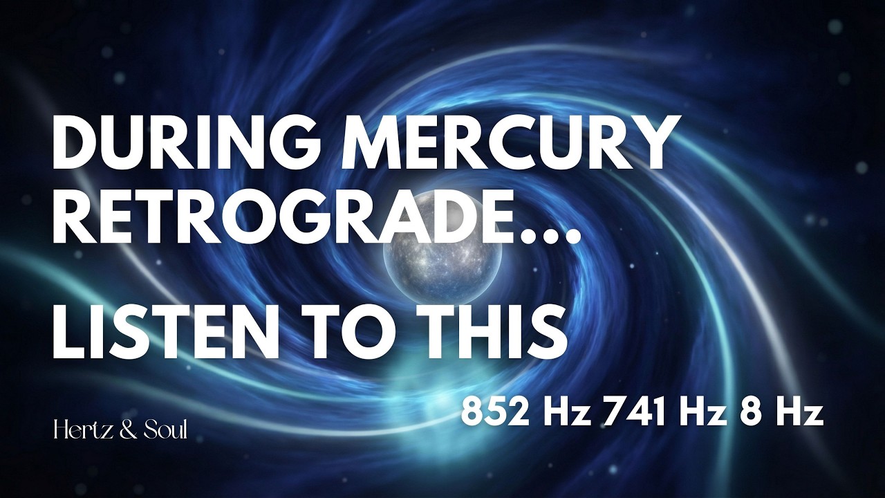 Mercury Retrograde Meditation Music (8Hz Theta) | Mental Clarity & Energy Reset