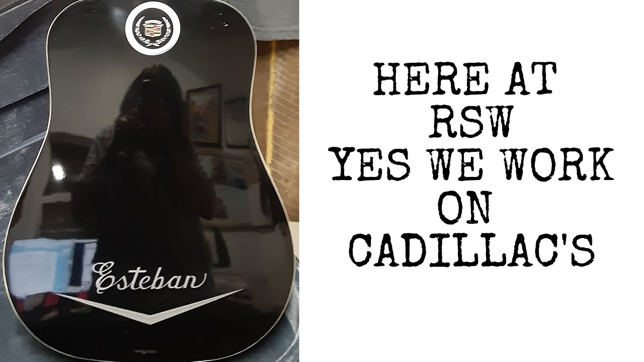444 RSW Esteban Cadillac Eldorado Guitar