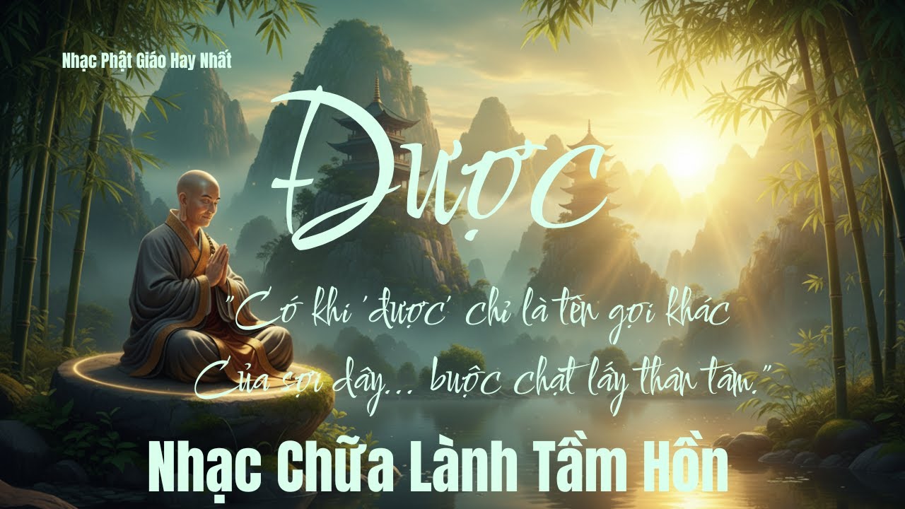 ĐƯỢC - Biết Đủ Là Tự Nhiên Được, An Nhiên Là Được Chính Mình | Nhạc  Chữa Lành ( Nhạc Phật Giáo )