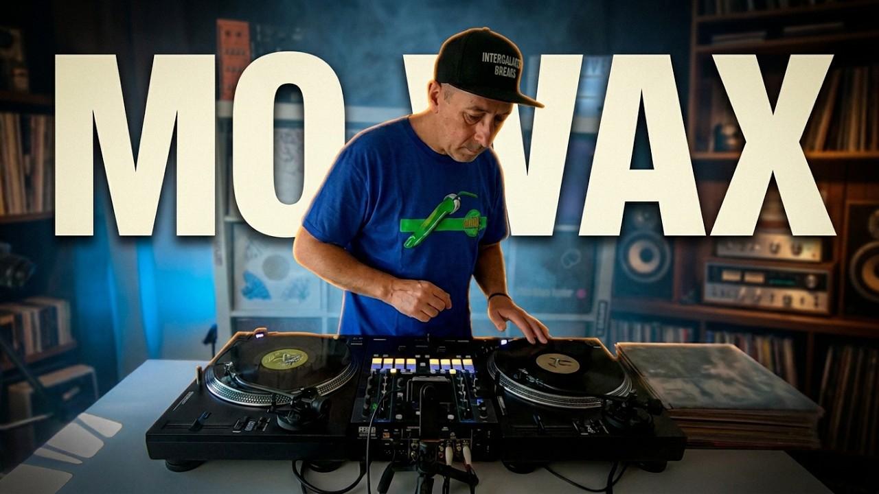 ALL VINYL DJ SET I MO' WAX RECORDS I Jazzy, Trip Hop, Electronic & Downtempo