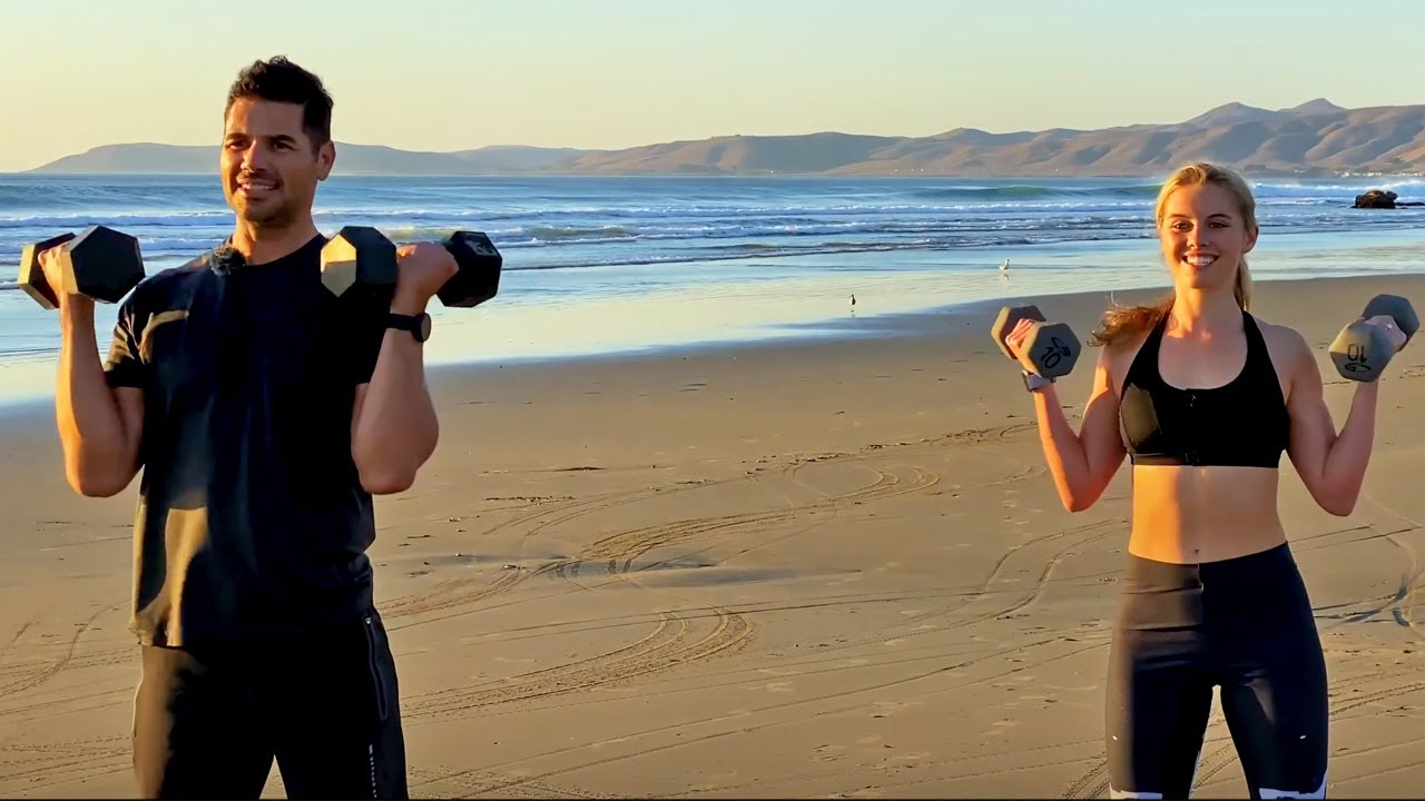 25 min Total Body Workout with Dumbbells - Workout Like a Celebrity - Day 5