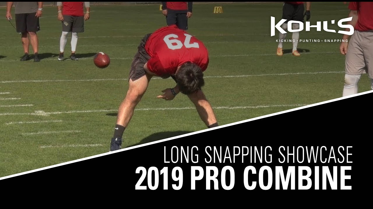 2019 Pro Combine | Long Snapping Showcase
