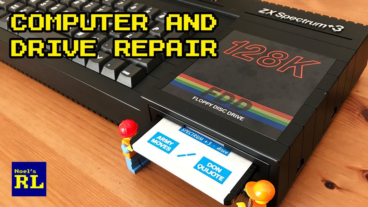 Ремонт дисководов Sinclair ZX Spectrum +3 и 3