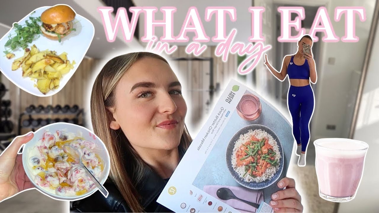 WHAT I EAT IN A DAY! *HEALTHY & REALISTIC