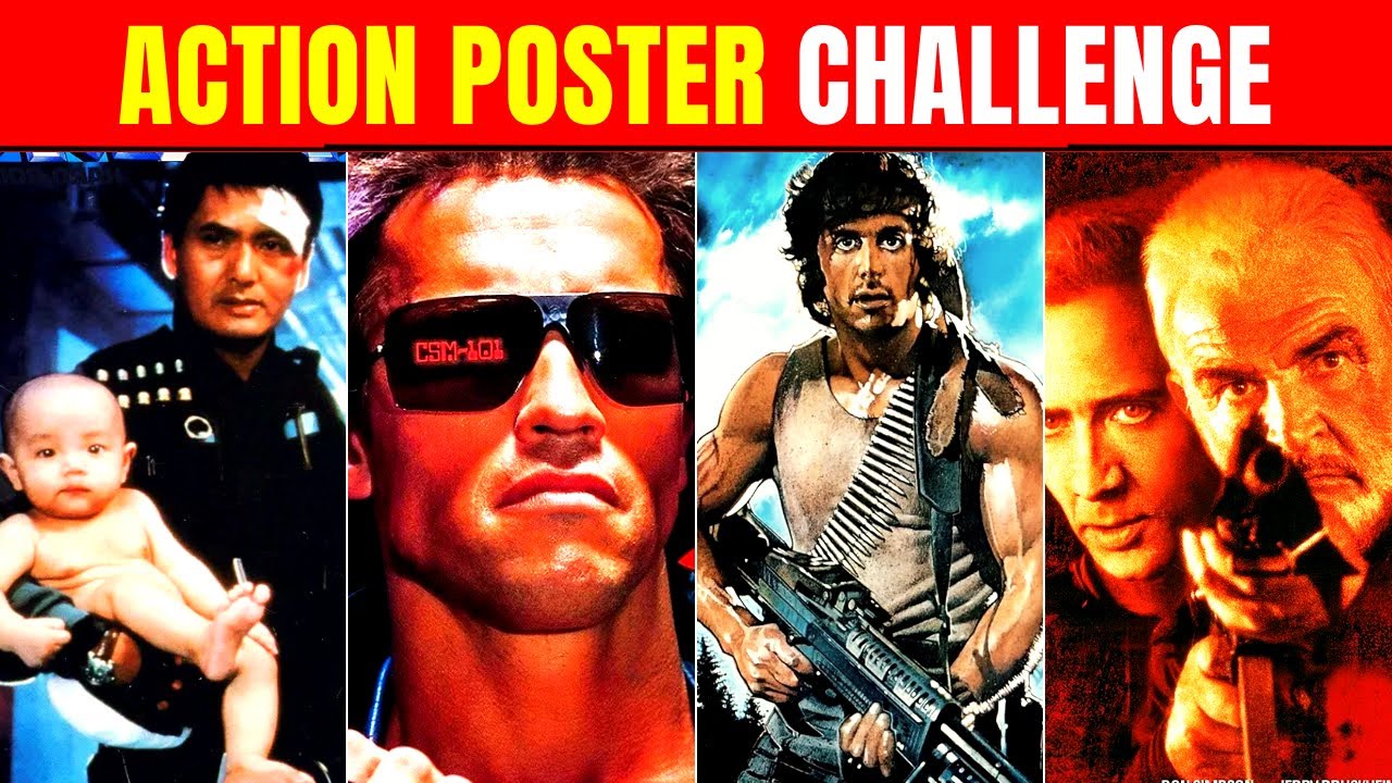 💥 GUESS THE ACTION MOVIE FROM THE POSTER | 105 Explosive Films Challenge | Can You Score 100%?