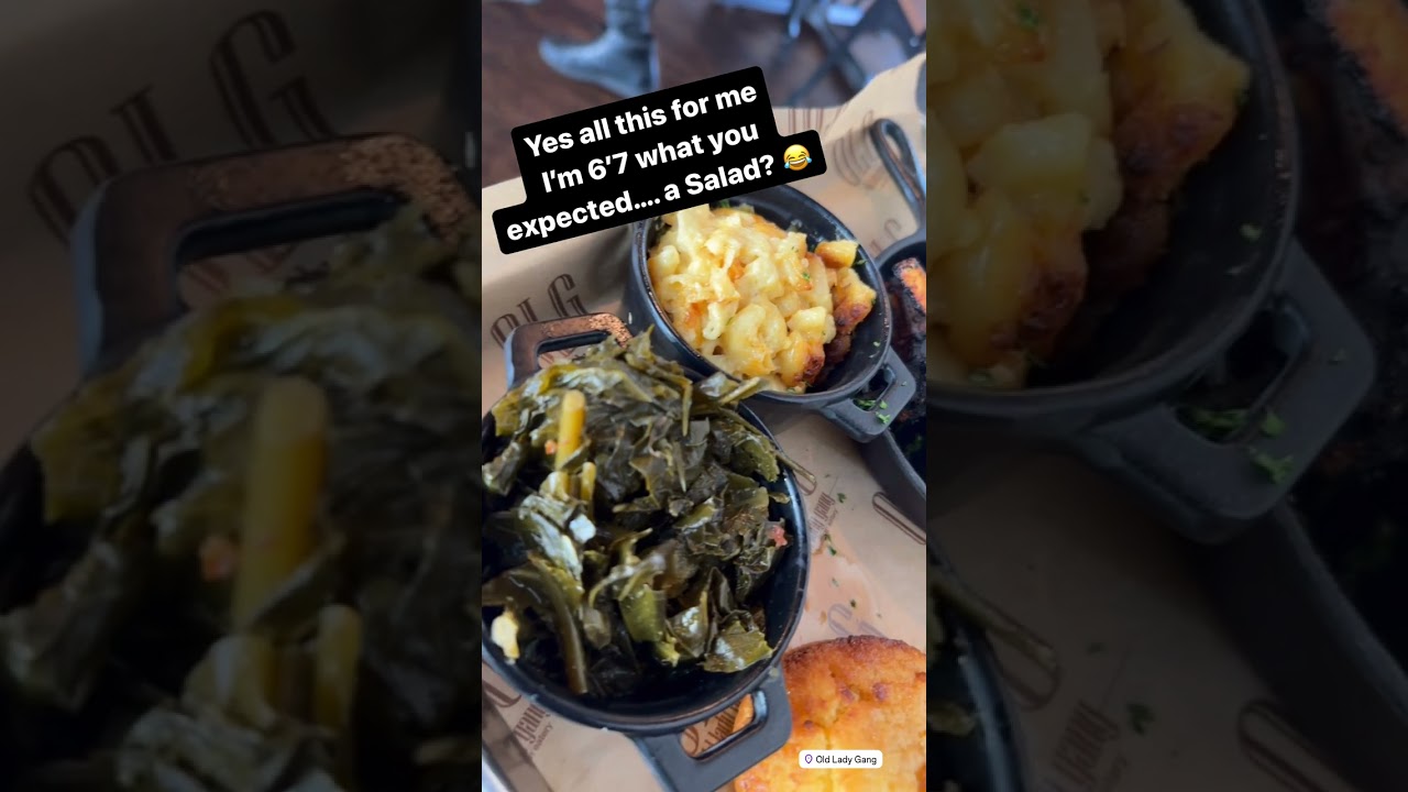 Foodie Review of Atlanta Restaurant “Old Lady Gang” owned by Kandi Burruss! #Foodie #Food #Foodporn