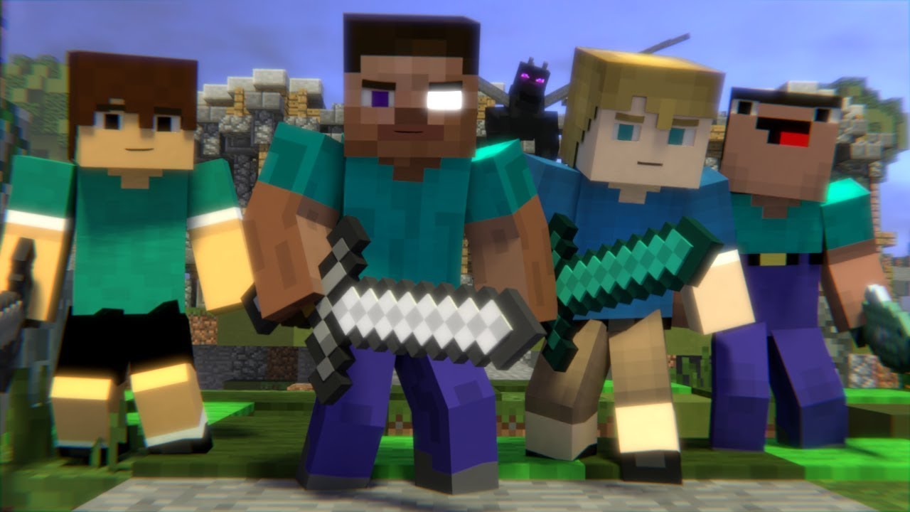KnockBack FULL (Minecraft Animation)