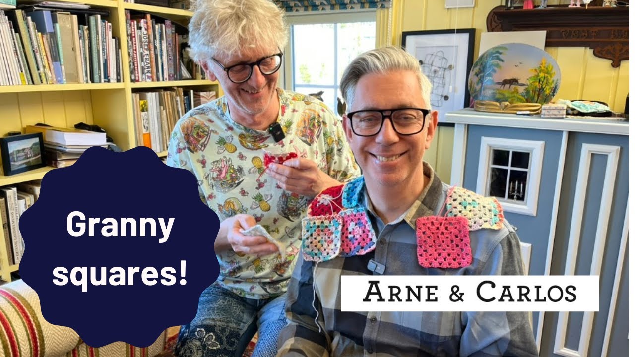 How to Join Granny Squares (Easy Crochet Method – No Sewing!) - BY ARNE & CARLOS