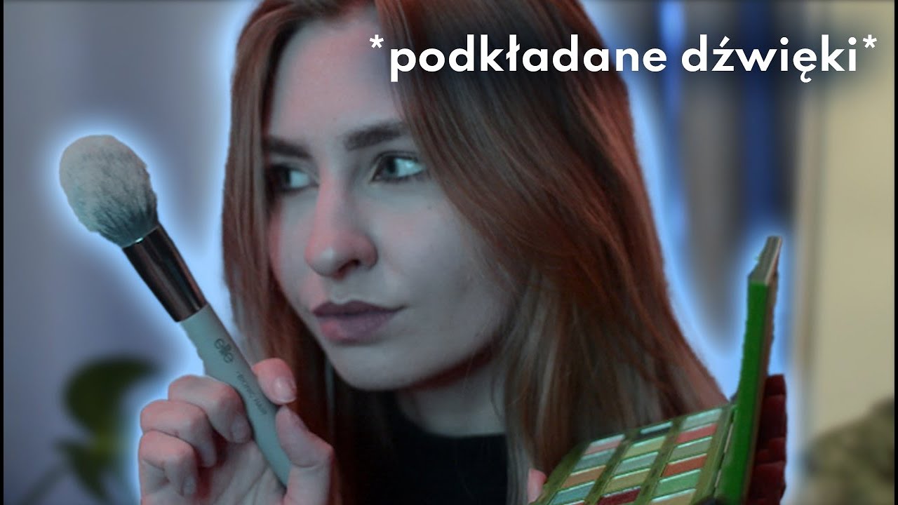 ASMR po Polsku MAKIJAŻ | Maluję Cię na Sen ROLEPLAY ✨  MAKEUP Polish Asmr Soft Spoken Roleplay