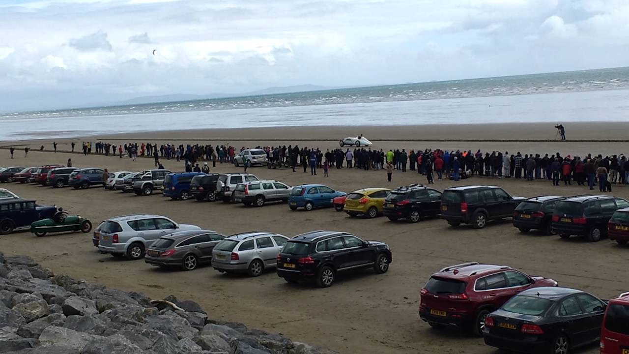 Land speed record babs at pendine sands parry thomas