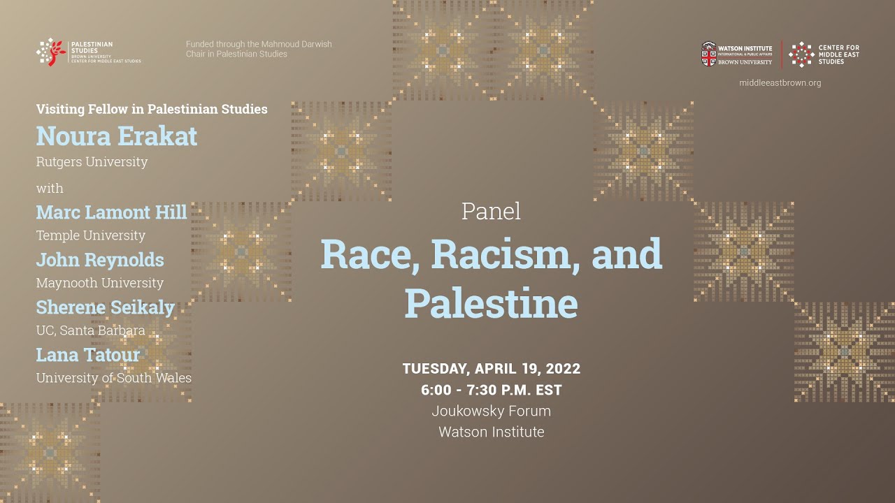 Race, Racism, and Palestine