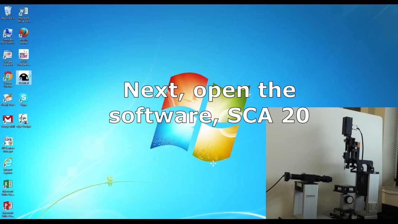 OCA 15 Tutorial - Part I: Instrument Preparation