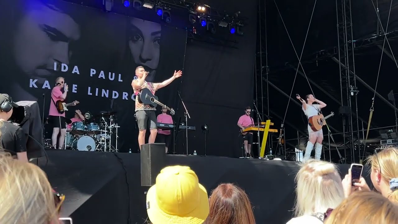 Ida Paul & Kalle Lindroth - Planeetat live Suomipop 2023 Jyväskylä
