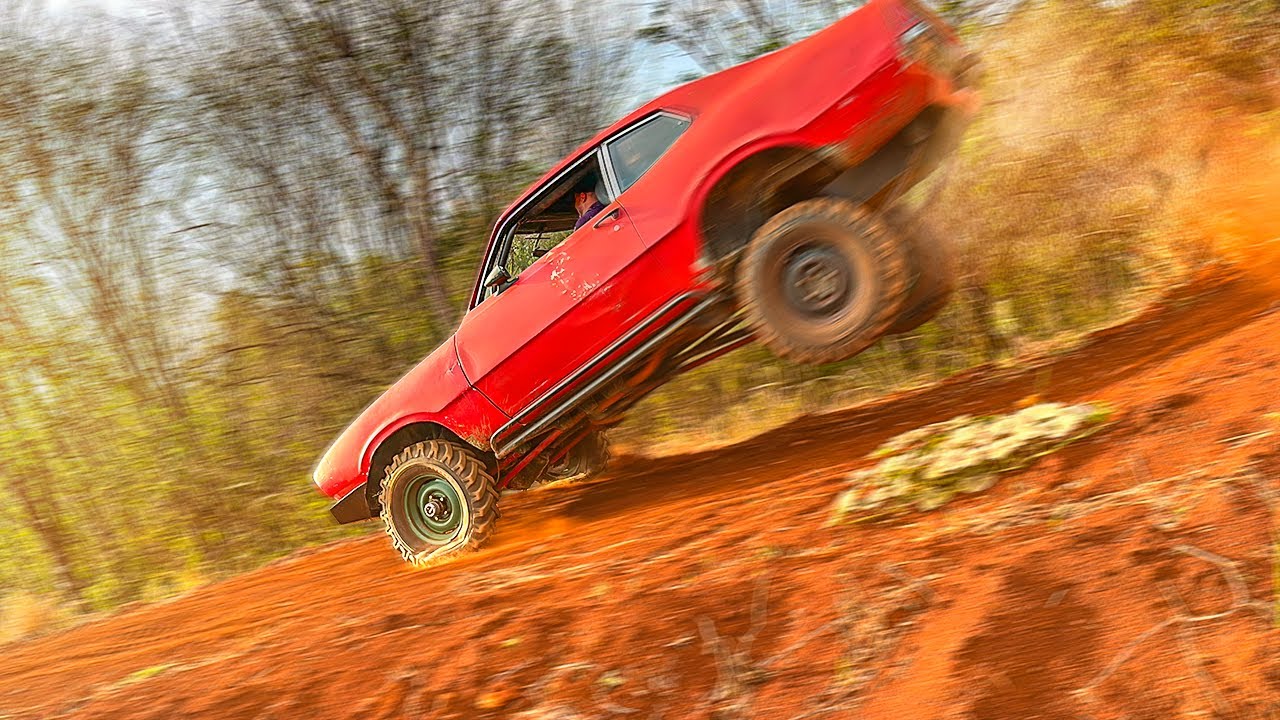 FIZ MOTOCROSS  COM MEU NOVO FORD MAVERICK 4x4 😮