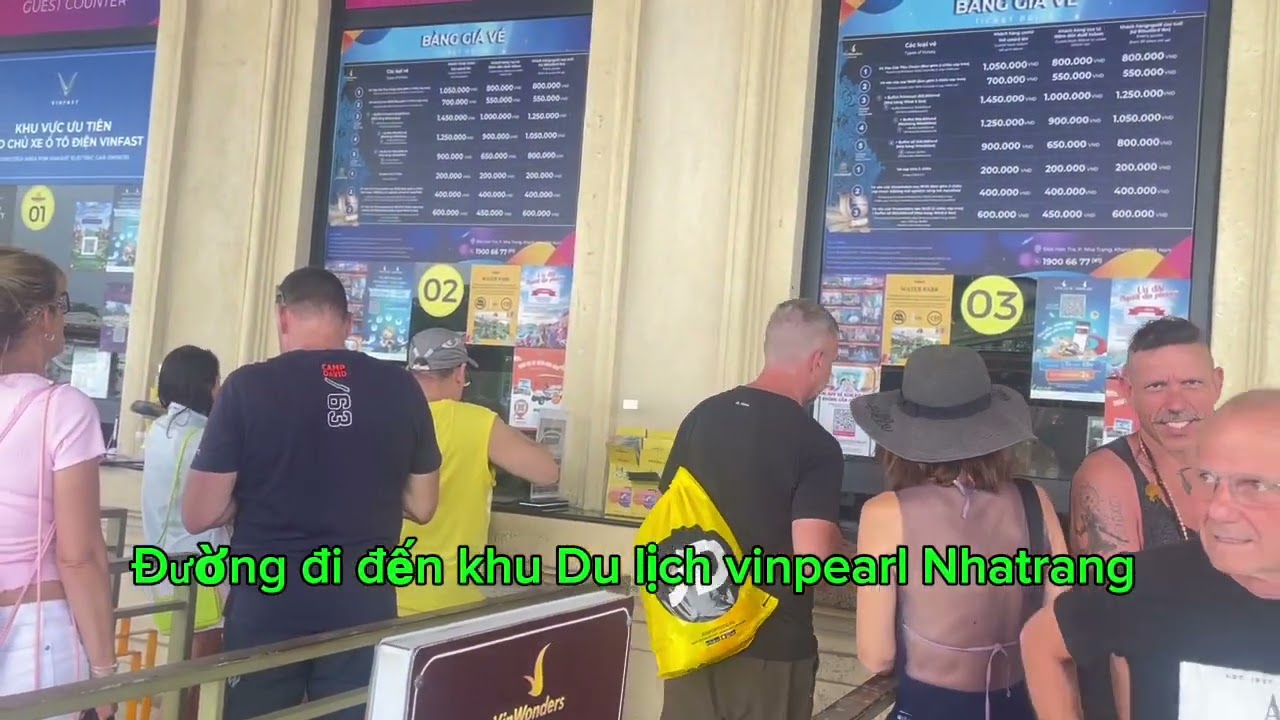 Đường đi đến khu Du lịch vinpearl Nhatrang 