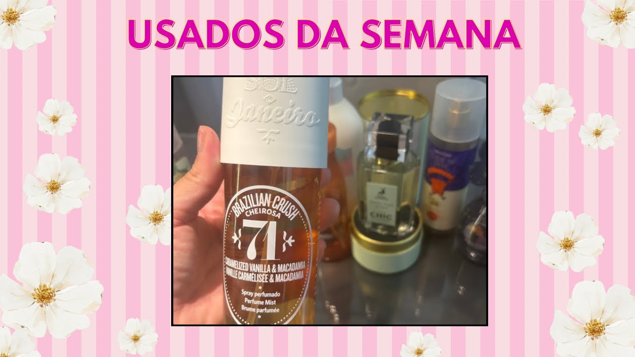 USADOS DA SEMANA 