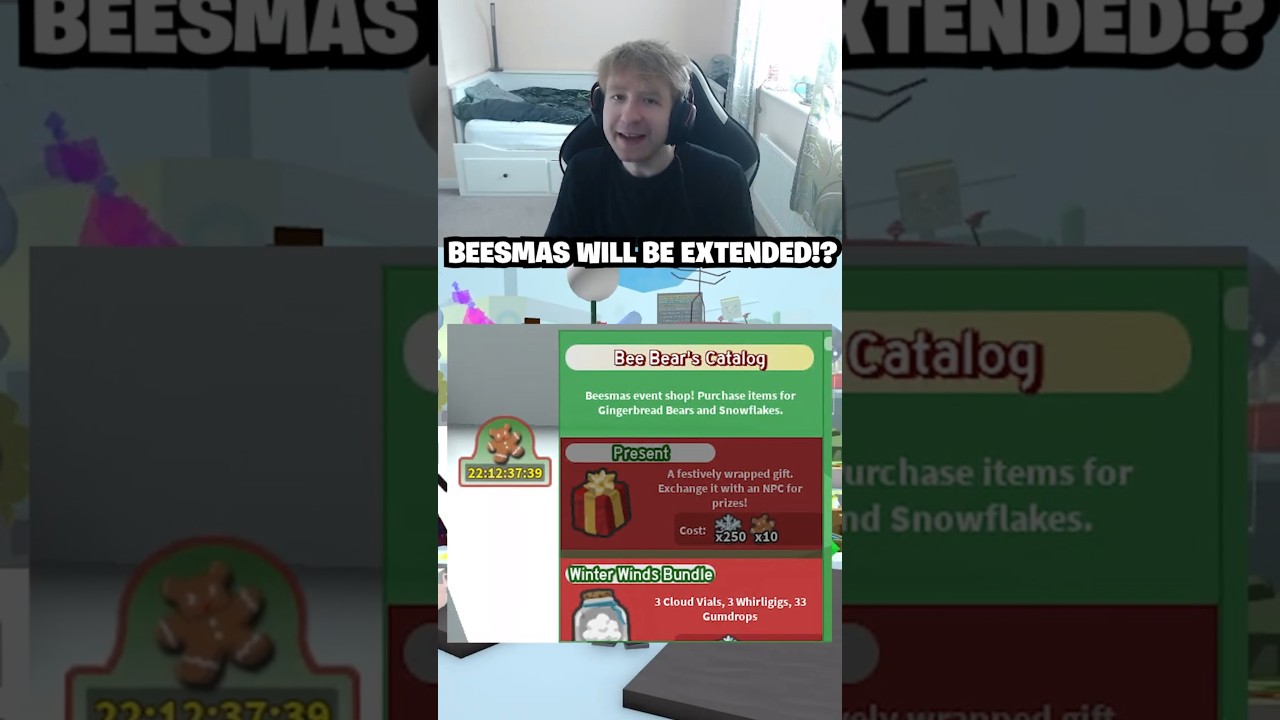 BEESMAS GETTING EXTENDED THIS MONTH? (Bee Swarm Simulator)