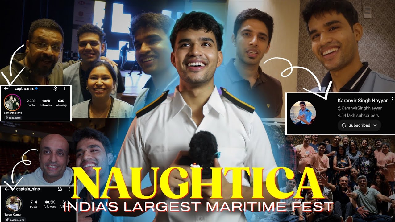 NAUGHTICA 5.0 Behind The Scenes 😱| India&rsquo;s Largest Merchant Navy Fest🤯@KaranvirSinghNayyar 
